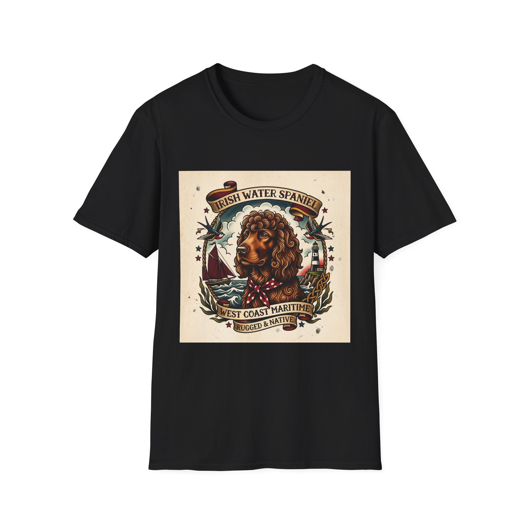 Vintage Sailor Irish Water Spaniel Tee
