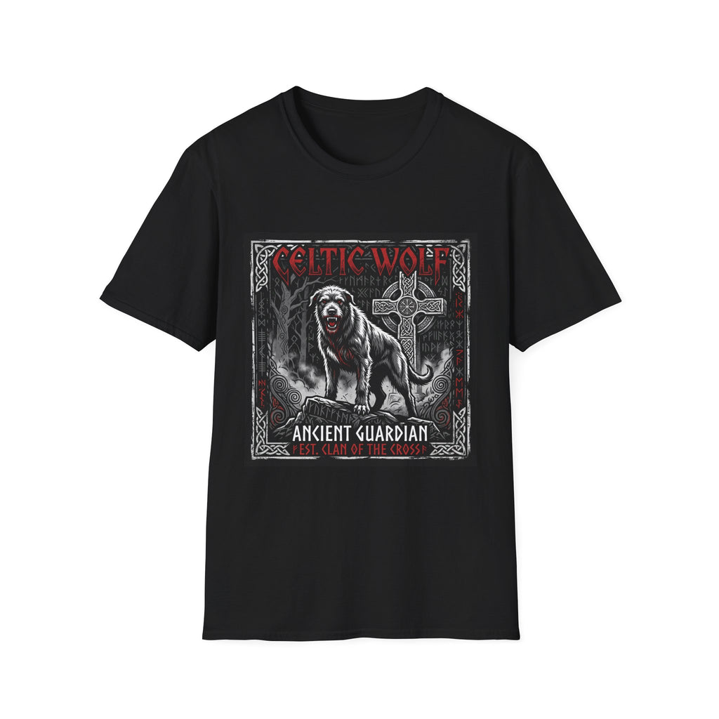 Dark Fantasy Irish Wolfhound Tee