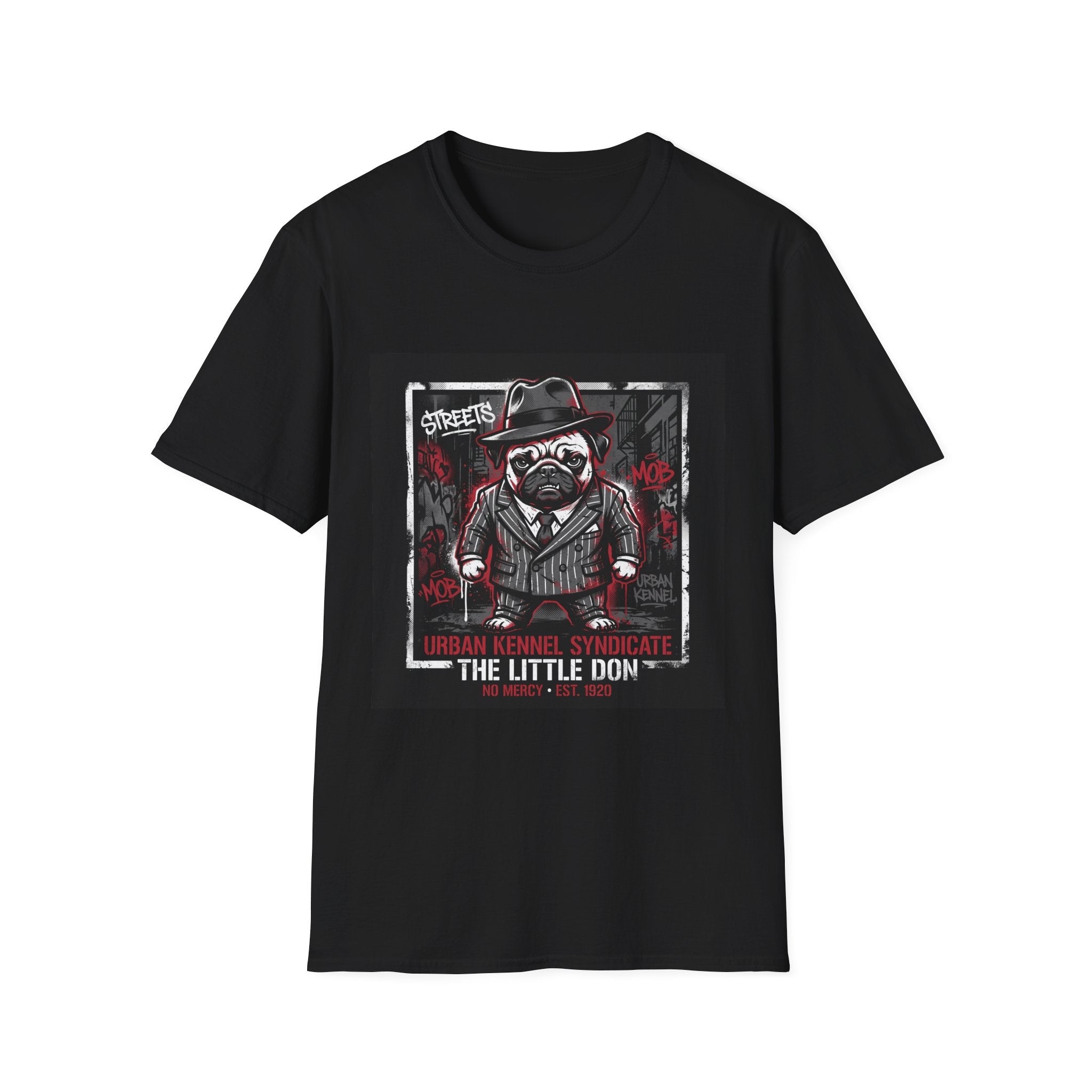Mafia Pug Boss Tee - Premium Funny Graphic T Shirts