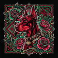 Neo-Traditional Tattoo Doberman Shirt - Premium Unisex Art Tee