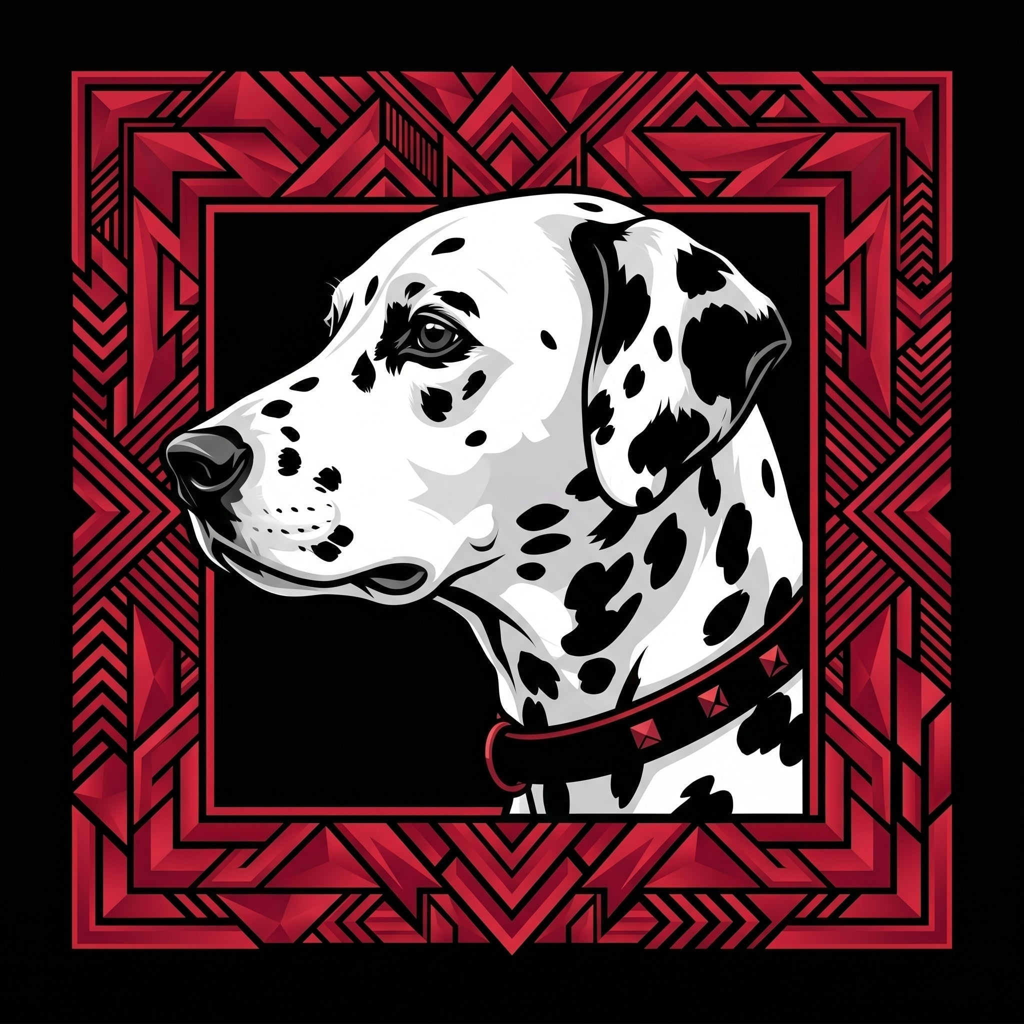 Avant-Garde Vogue Dalmatian Shirt - Premium Unisex Fashion Tee