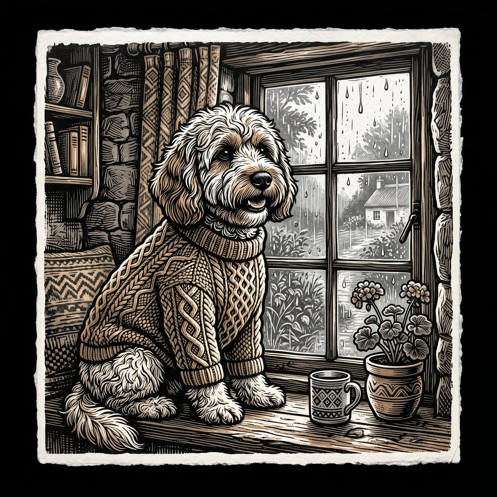 Aran Knit Cockapoo Tee