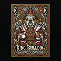 Royal King Playing Card English Bulldog T Shirt - Premium Unisex Graphic Tee