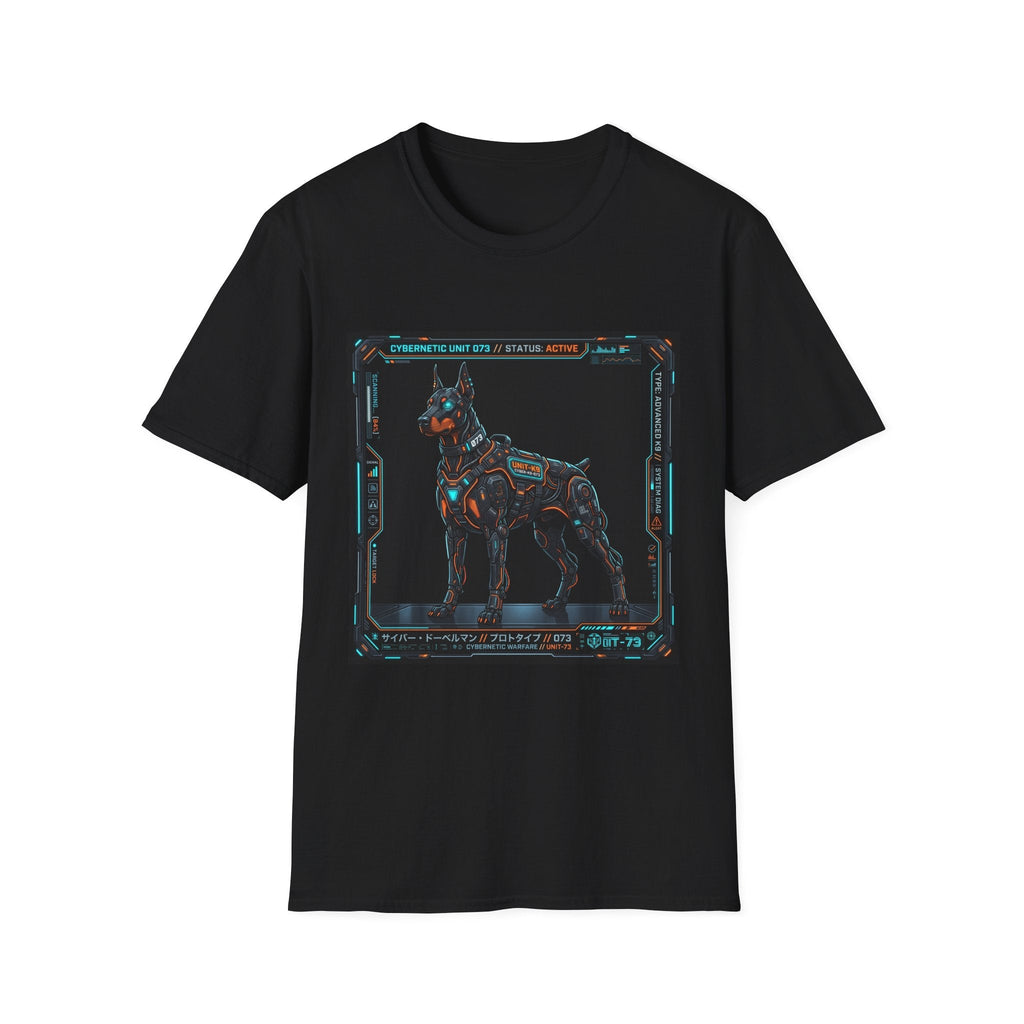 Cyberpunk Techwear Doberman Shirt - Premium Unisex Graphic Tee