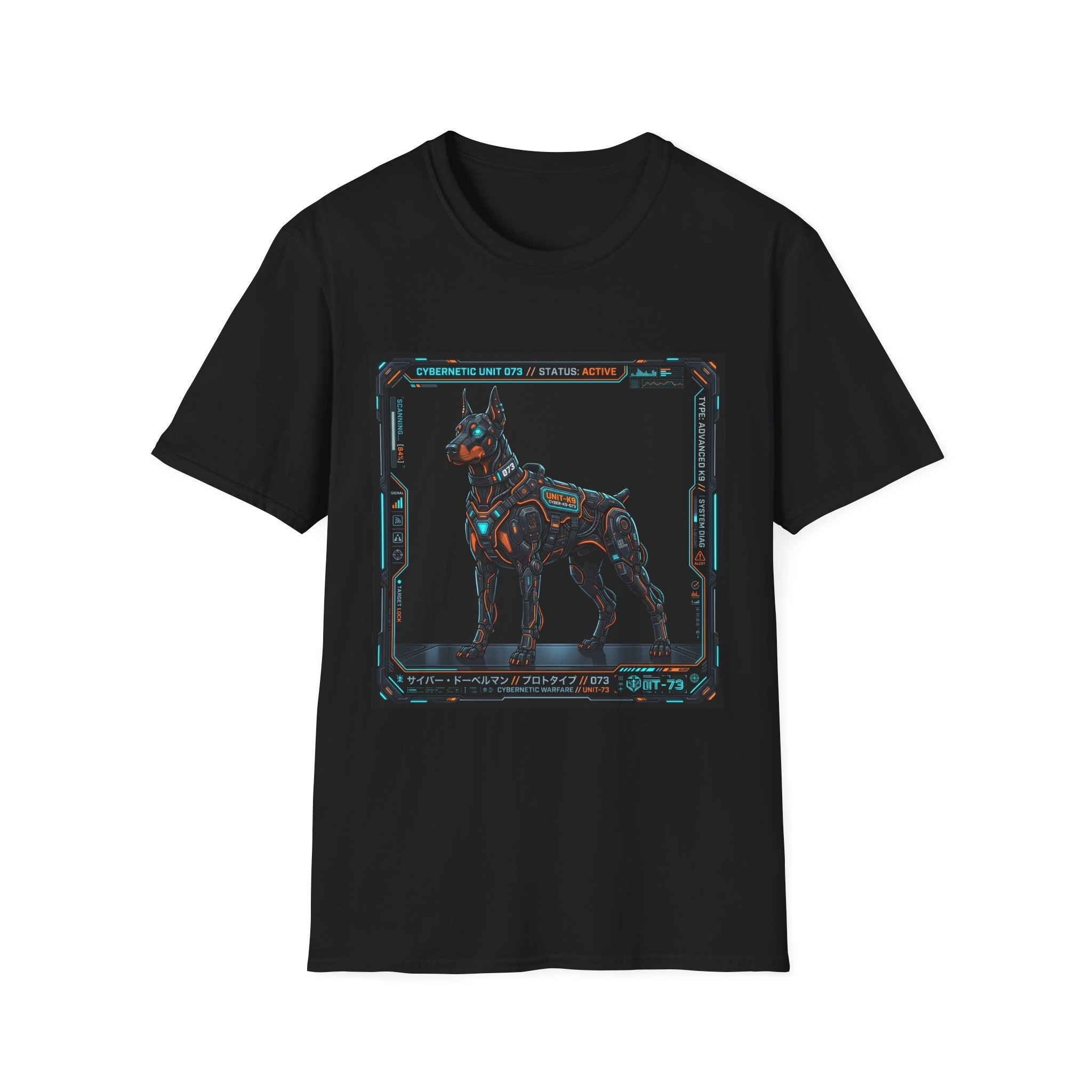 Cyberpunk Techwear Doberman Shirt - Premium Unisex Graphic Tee