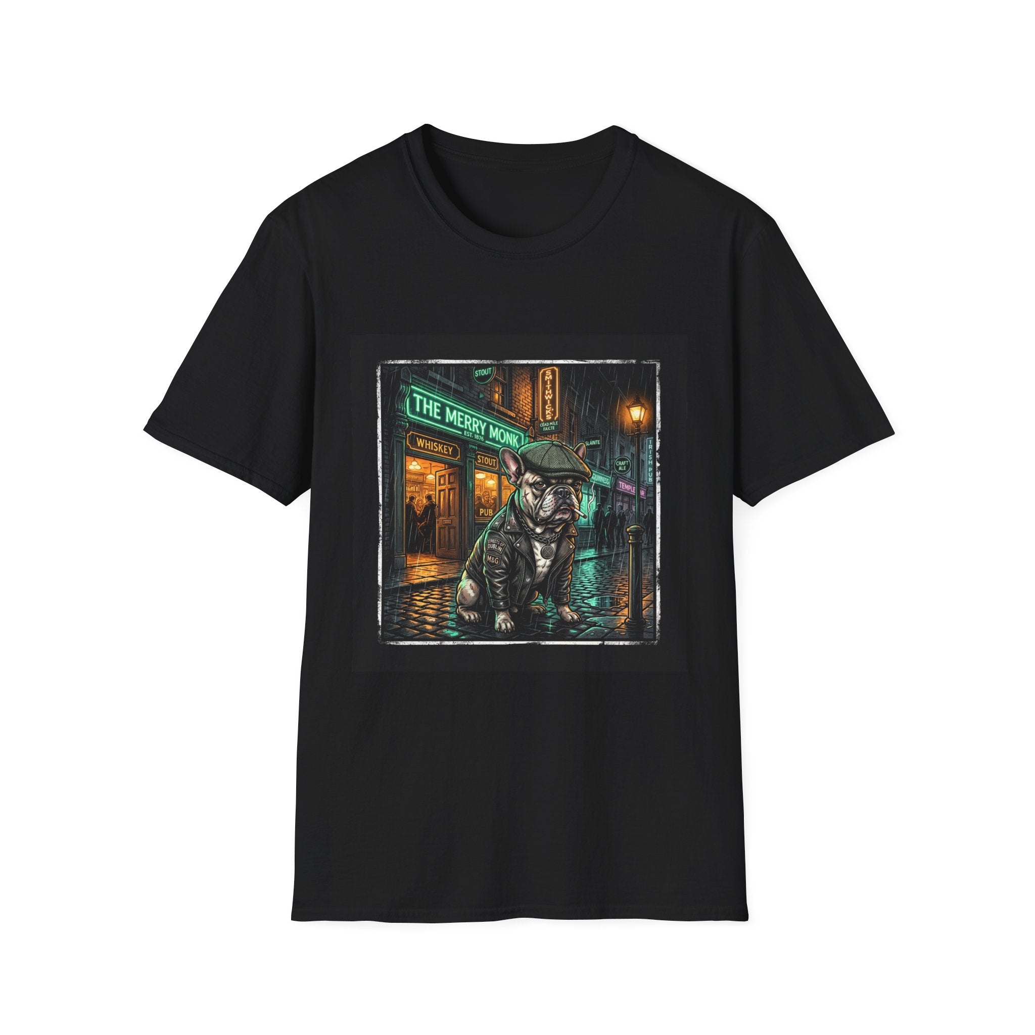 Neon Noir French Bulldog Tee