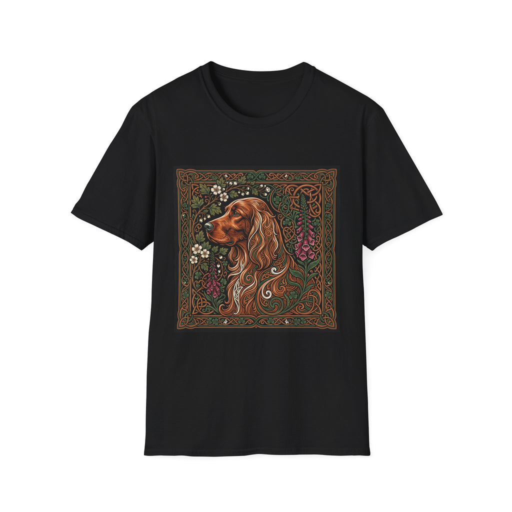 Celtic Floral Irish Setter Tee
